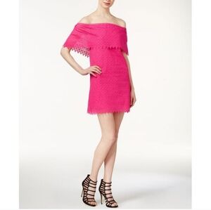 Elegant Pink Lace Skirt